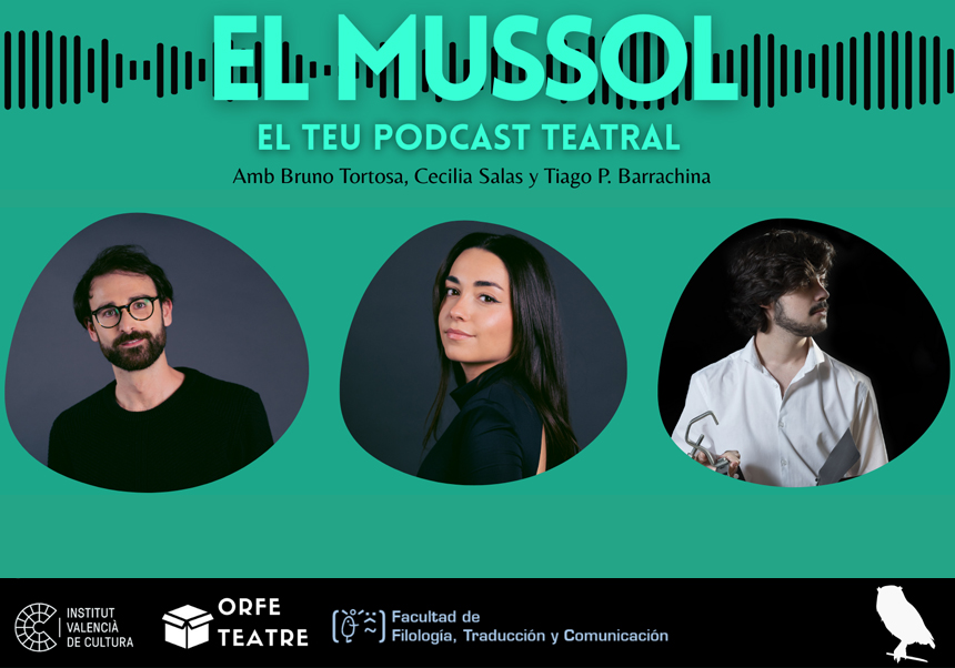 El tres participants del pòdcast.